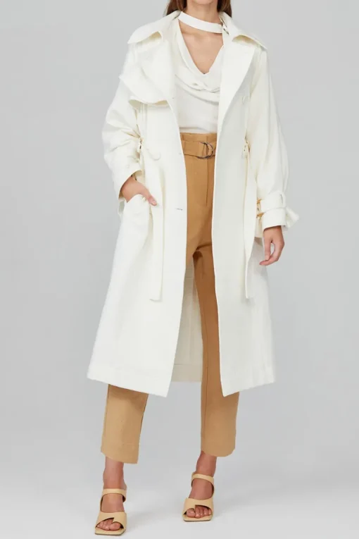 Acler - Tennessee Trench (Ivory)