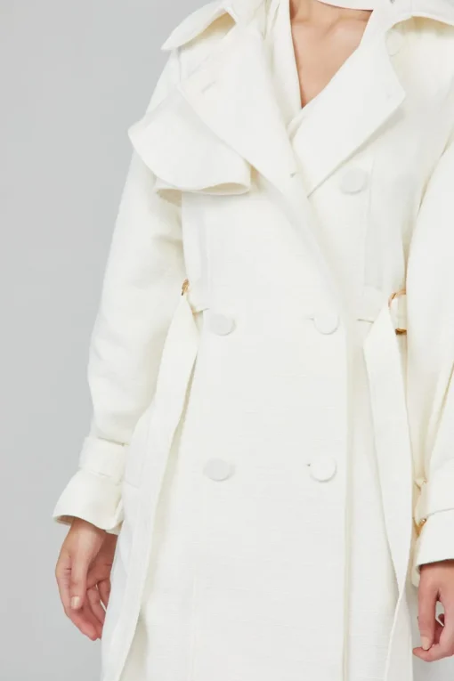 Acler - Tennessee Trench (Ivory)