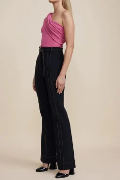 Acler - TOMPKINS TOP (MULBERRY)
