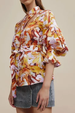 Acler - Watson Shirt (Lilac Brush)