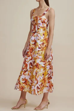 Acler - Withington Dress (Lilac Brush)