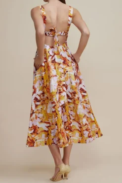 Acler - Withington Dress (Lilac Brush)