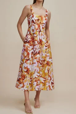 Acler - Withington Dress (Lilac Brush)