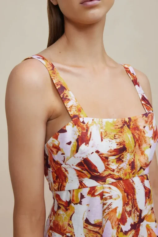 Acler - Withington Dress (Lilac Brush)
