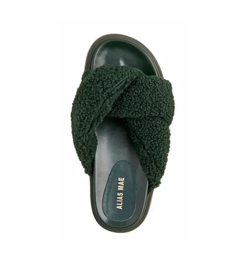 Women Alias Mae - Billie Slide (Forest Green) FINAL SALE
