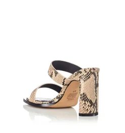 Women Alias Mae - Cleo in Beige Snake FINAL SALE