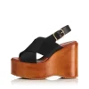 Women Alias Mae - OPHELIA (BLACK LEATHER)