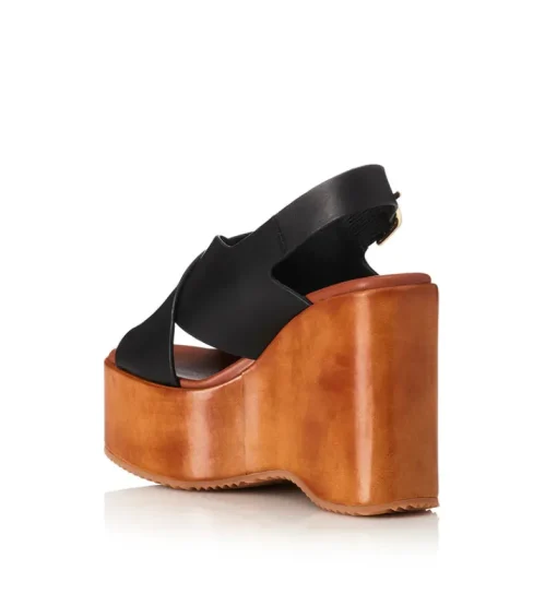 Women Alias Mae - OPHELIA (BLACK LEATHER)