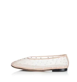 Women Alias Mae - PIPER MESH BALLET FLAT (CREAM)