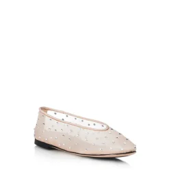 Women Alias Mae - PIPER MESH BALLET FLAT (CREAM)