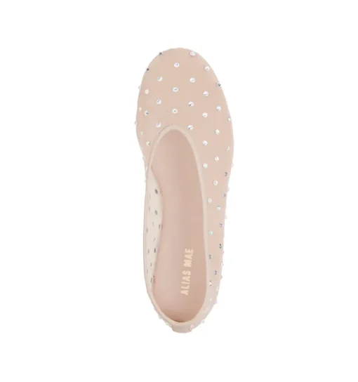 Women Alias Mae - PIPER MESH BALLET FLAT (CREAM)