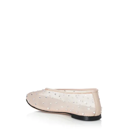 Women Alias Mae - PIPER MESH BALLET FLAT (CREAM)