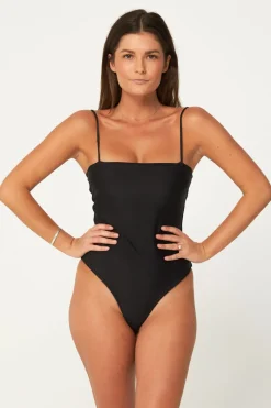 Women Aloe Swimwear - HAYMAN ONE PIECE IN INK