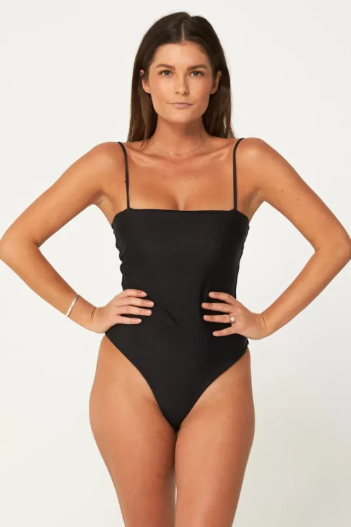 Women Aloe Swimwear - HAYMAN ONE PIECE IN INK
