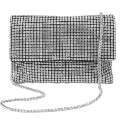 Women AMBER SCEATS - Hurley Clutch (Silver)