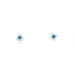 Women ANNA DESIGN - LOTUS SILVER STUDS
