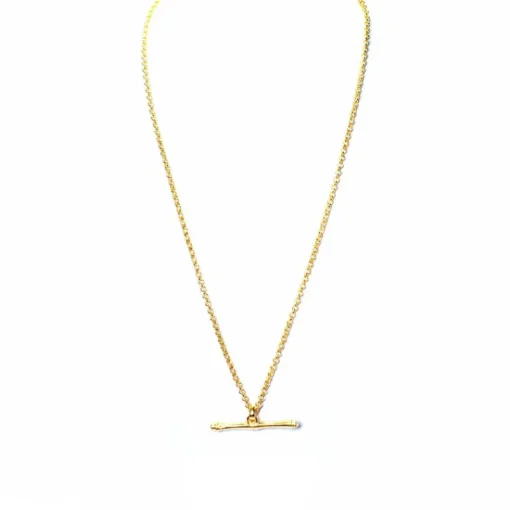 Women ANNA DESIGN JEWELLERY - BENNY BAR GOLD NECKLACE