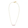 Women ANNA DESIGN JEWELLERY - ZIGZAG RUBY NECKLACE