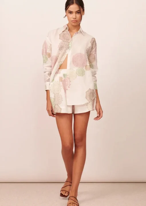 Women APARTMENT CLOTHING - INES SHORT (IVORY)