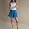 Araminta James - JOLIE DENIM SHORT (DARK BLUE)