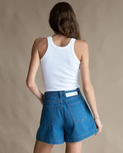 Araminta James - JOLIE DENIM SHORT (DARK BLUE)
