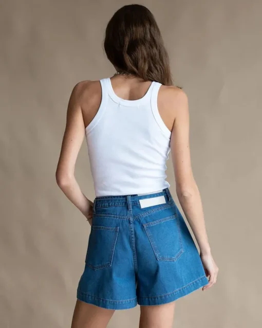 Araminta James - JOLIE DENIM SHORT (DARK BLUE)