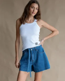 Araminta James - JOLIE DENIM SHORT (DARK BLUE)