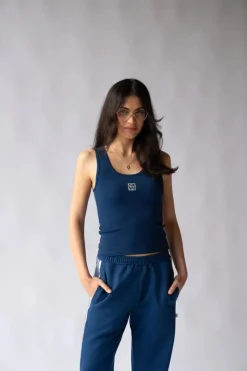 Araminta James - MIO TANK (MIDNIGHT BLUE)