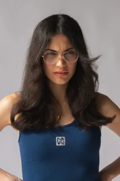 Araminta James - MIO TANK (MIDNIGHT BLUE)