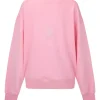 Women Araminta James - MONGRAM CLASSIC SWEATSHIRT (PINK)