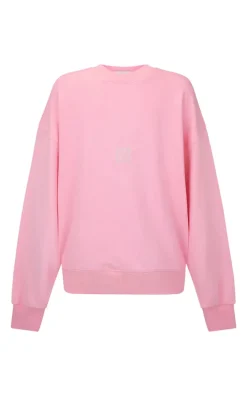 Women Araminta James - MONGRAM CLASSIC SWEATSHIRT (PINK)