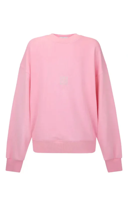 Women Araminta James - MONGRAM CLASSIC SWEATSHIRT (PINK)