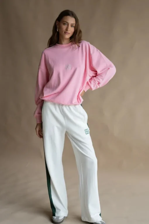 Women Araminta James - MONGRAM CLASSIC SWEATSHIRT (PINK)