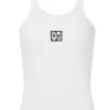 Women Araminta James - MONOGRAM TANK (SNOW)