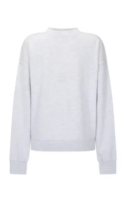 Women Araminta James - MONOGRAM CLASSIC SWEATSHIRT (CLOUD)