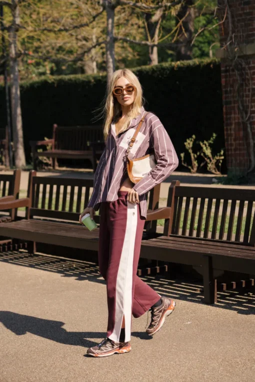 Women Araminta James - SAINT GERMAIN KNIT PANT (RED WINE)