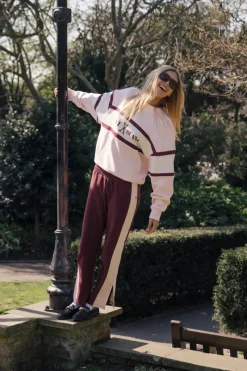 Women Araminta James - SAINT GERMAIN KNIT PANT (RED WINE)