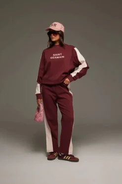 Women Araminta James - SAINT GERMAIN KNIT PANT (RED WINE)