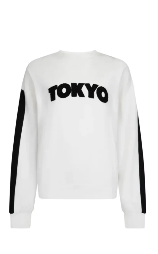 Elysian Collective ARAMINTA JAMES - TOKYO SWEATSHIRT (WARM WHITE)