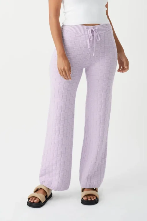 Arcaa - SIERRA ORGANIC KNIT PANT (LILAC)