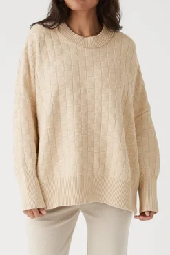 Arcaa - SIERRA ORGANIC KNIT SWEATER (OAT)