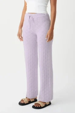 Arcaa - SIERRA ORGANIC KNIT PANT (LILAC)