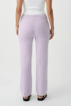 Arcaa - SIERRA ORGANIC KNIT PANT (LILAC)
