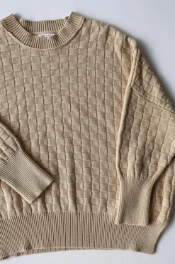 Arcaa - SIERRA ORGANIC KNIT SWEATER (OAT)