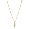 Women Arms Of Eve - Cornicello Gold Charm Necklace
