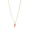 Women Arms Of Eve - CORNICELLO RED CHARM NECKLACE