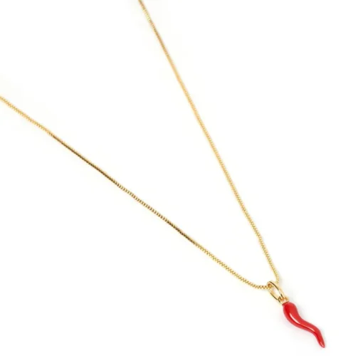 Women Arms Of Eve - CORNICELLO RED CHARM NECKLACE