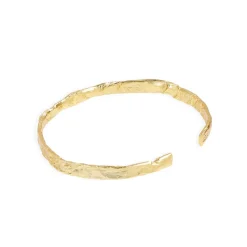 Women arm S OF EVE - Helios Gold Cuff Bracelet