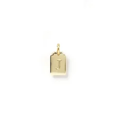 Women Arms Of Eve - Letter Tag Charm (J)