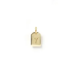 Women Arms Of Eve - Letter Tag Charm (Y)